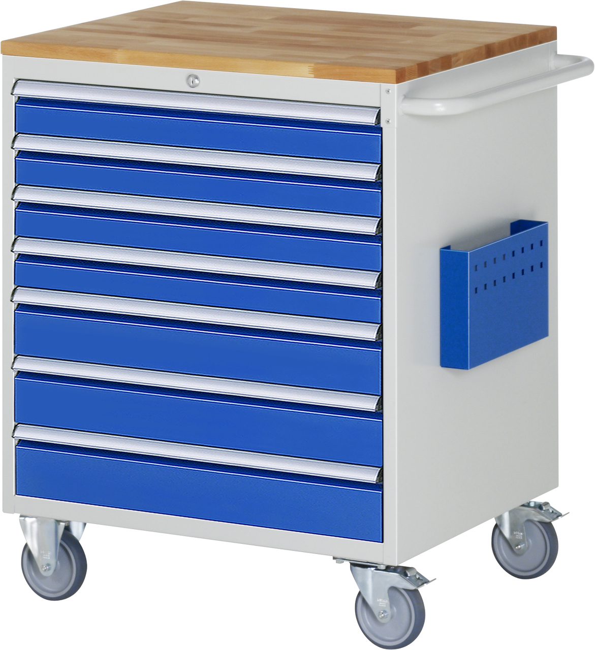 Montagewagen Modell XL5.17, B 770 x T 650 x H 975 mm, Buche-Top 25 mm