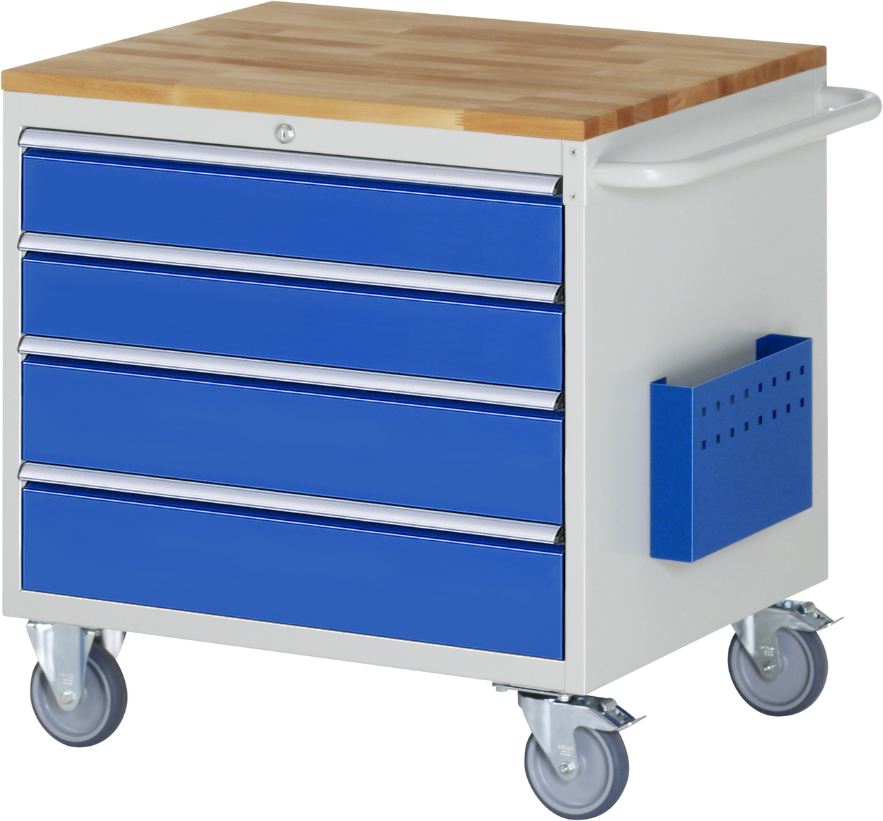 Montagewagen Modell XL3.6, B 770 x T 650 x H 795 mm, Buche-Top 25 mm