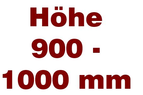 Höhe 900-1000 mm