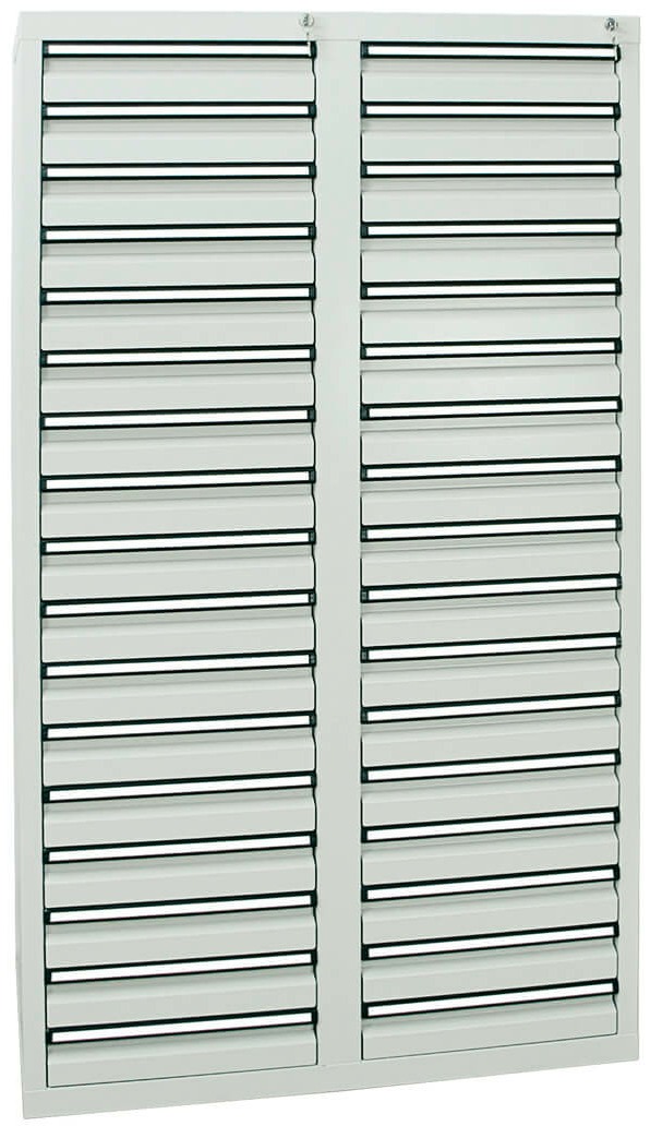 Schubladenschrank 1800x1000x500 mm HxBxT, 34 Schubladen