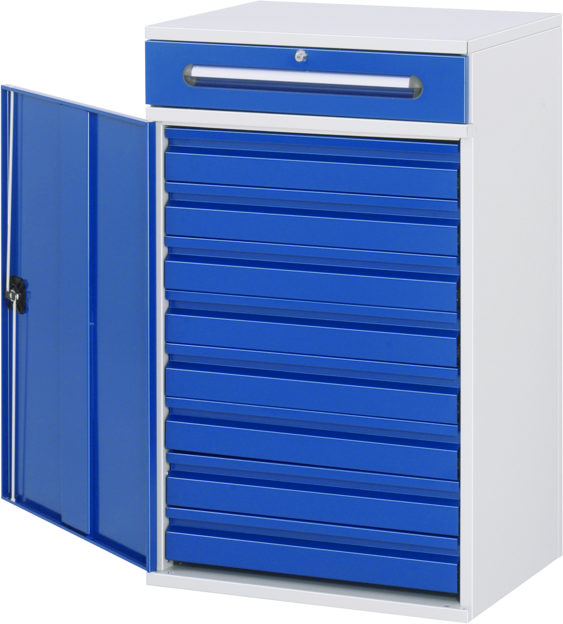 Beistellschrank-Stehpult, Modell 34, stationär