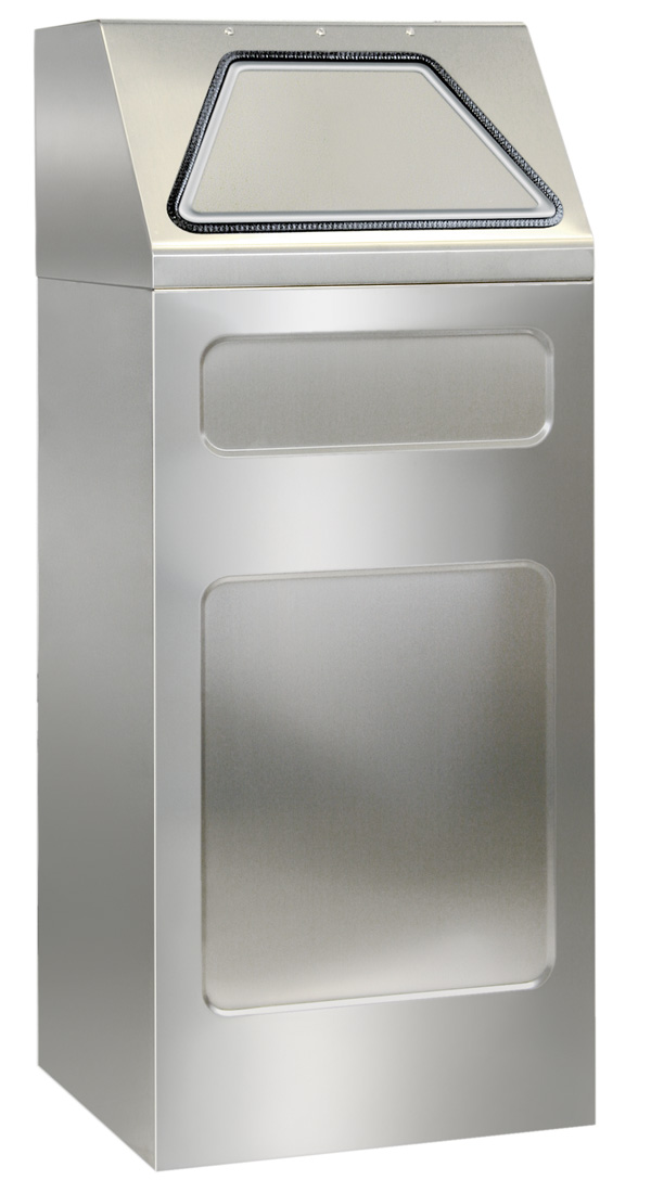 Standabfallbehälter STM 65L aus Edelstahl