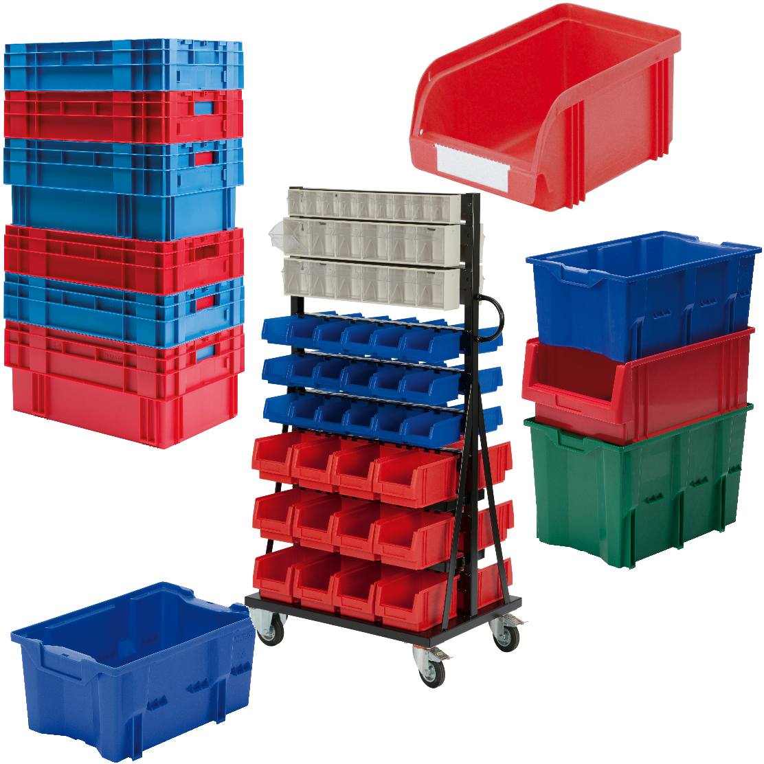 Lagersichtkästen und Kunststoffkästen