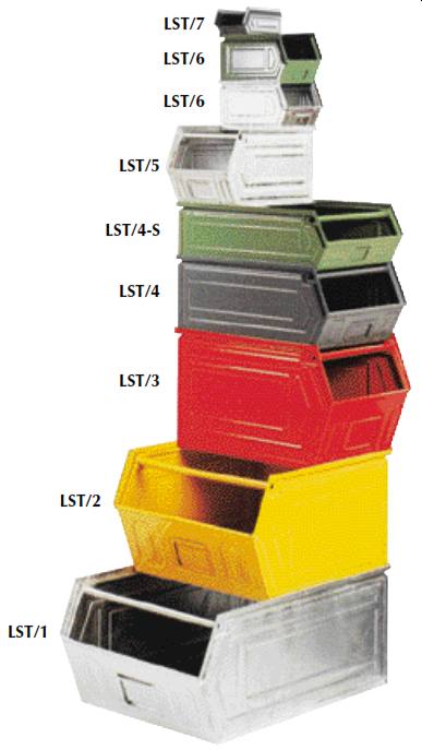Sichtlagerkästen aus Stahlblech