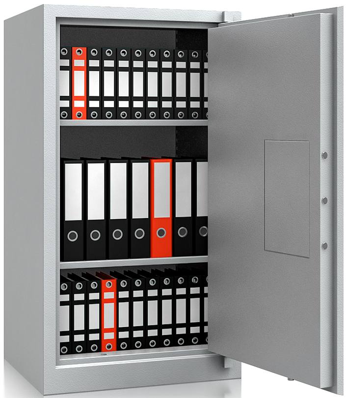 Aktenschrank GW-BS 910, 1200x670x550 mm HxBxT, feuergeschützt