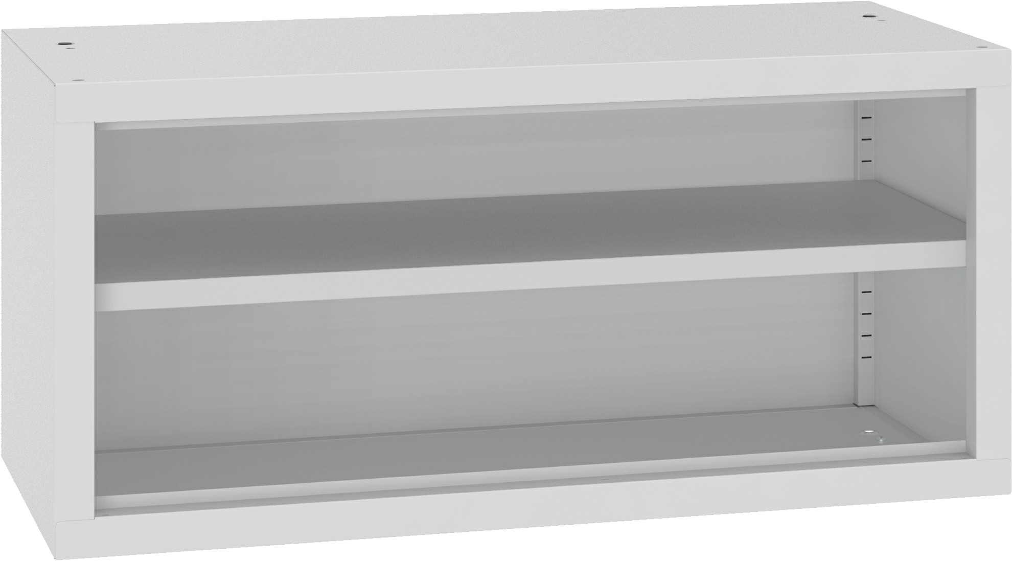 Aufsatz-/Wandhängeregal RZ 403 lx, 465x1000x435 mm HxBxT