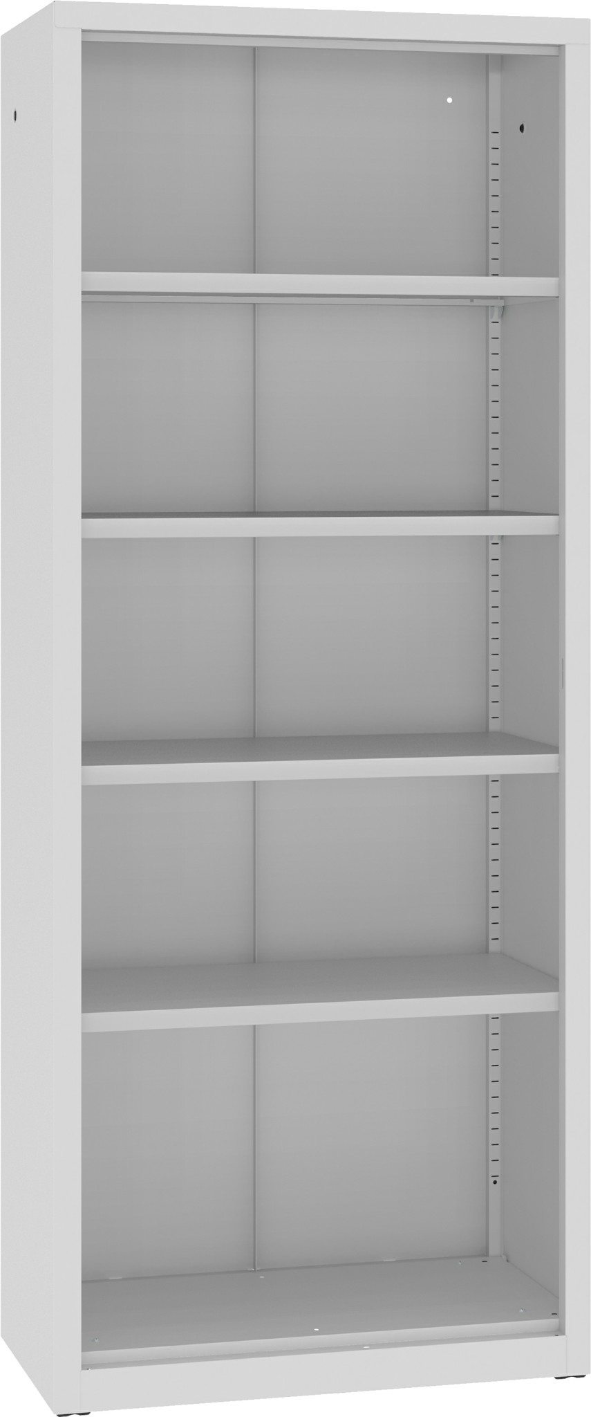 Büroregal RZ 202 lx, 1990x800x435 mm HxBxT mit integriertem Sockel