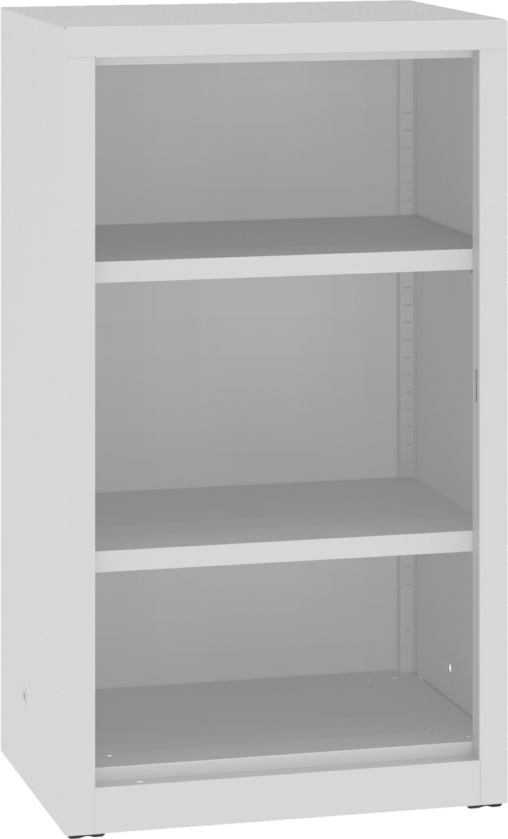 Büroregal 1040x600x435 mm HxBxT mit integriertem Sockel