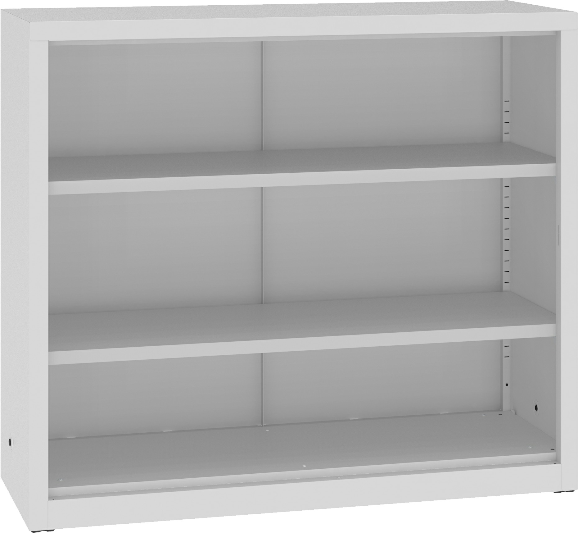 Büroregal 1040x1200x435 mm HxBxT mit integriertem Sockel