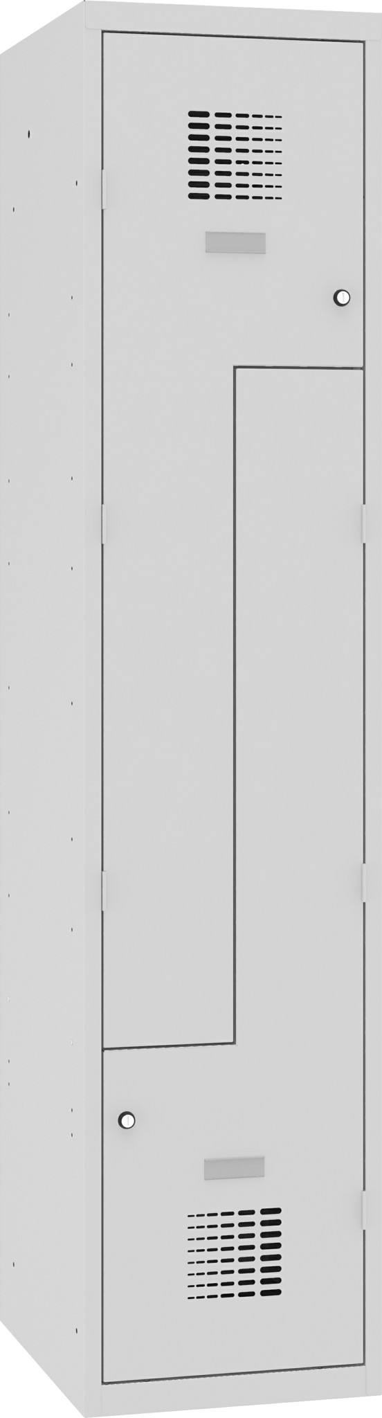 Z-Garderobenschrank 1 Abteil Breite 400mm, SUL 41 W st 1 pkt