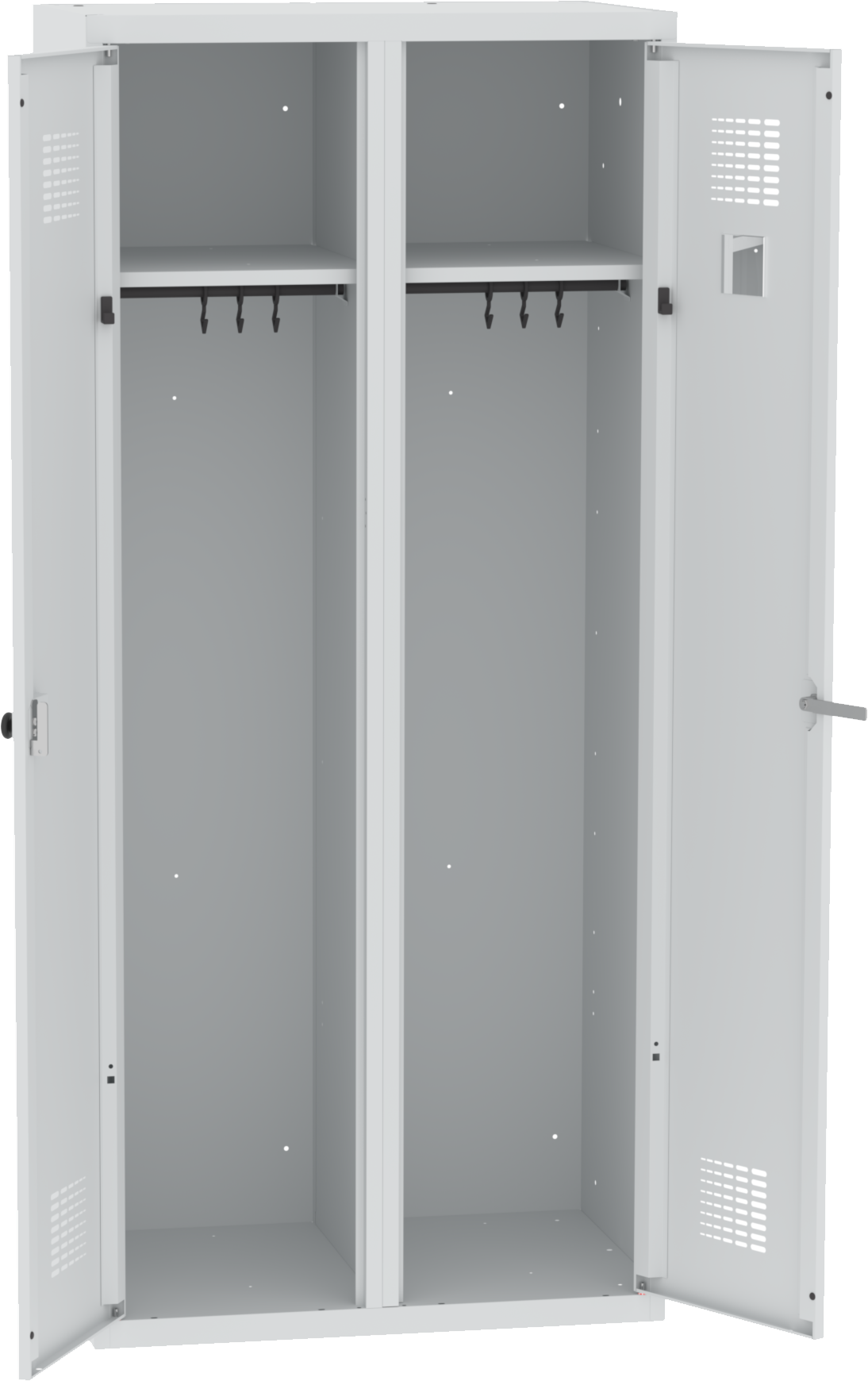 Türen gemeinsam schliessend