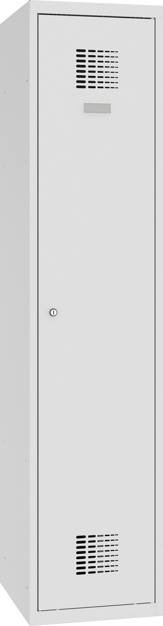 Garderobenschrank 1 Abteil mit 400 mm Abteilbreite, SUM 410 W, 1 pkt