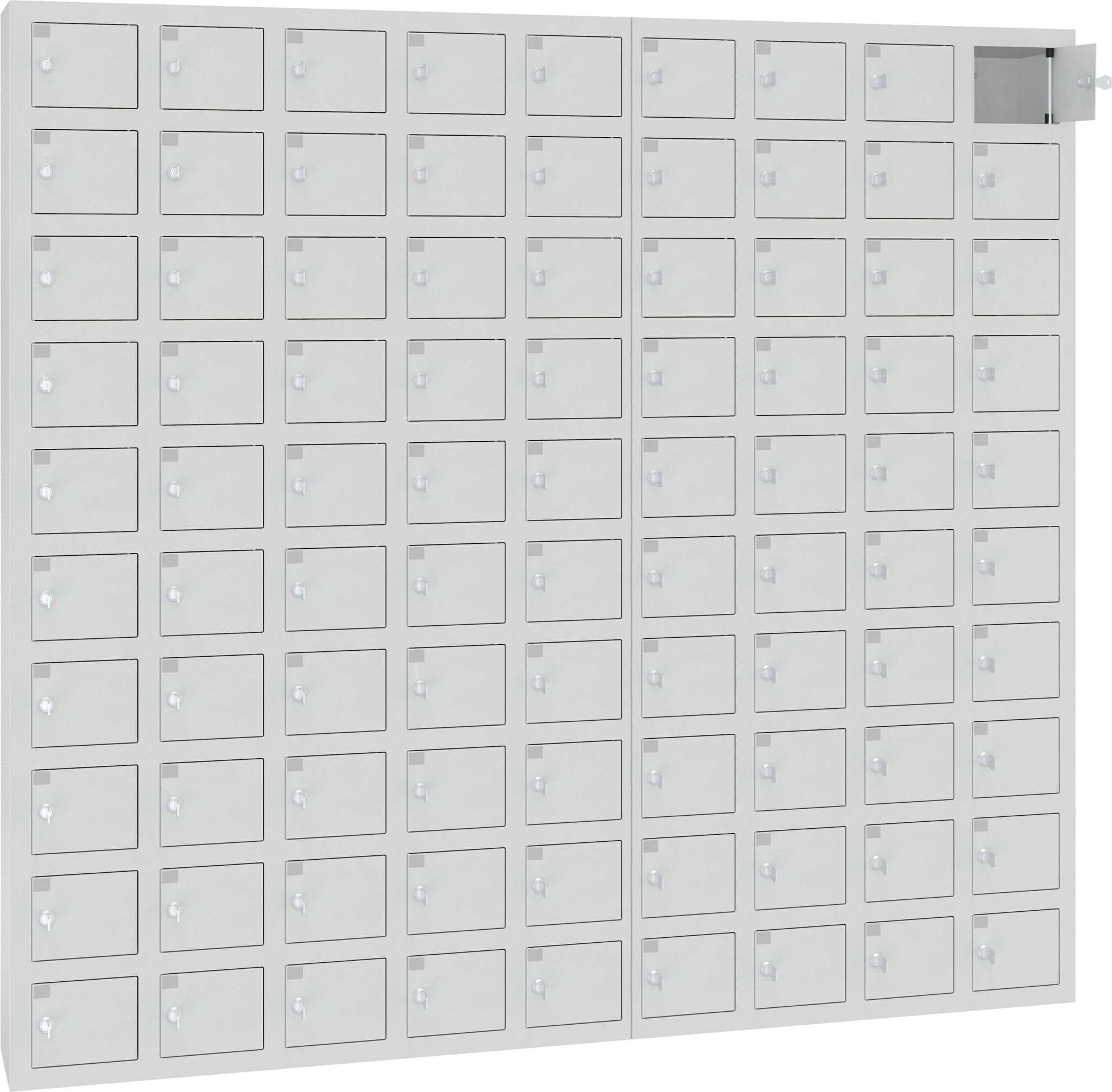 Wertsachen-/Mobiltelefonschrank mit 90 Fächern