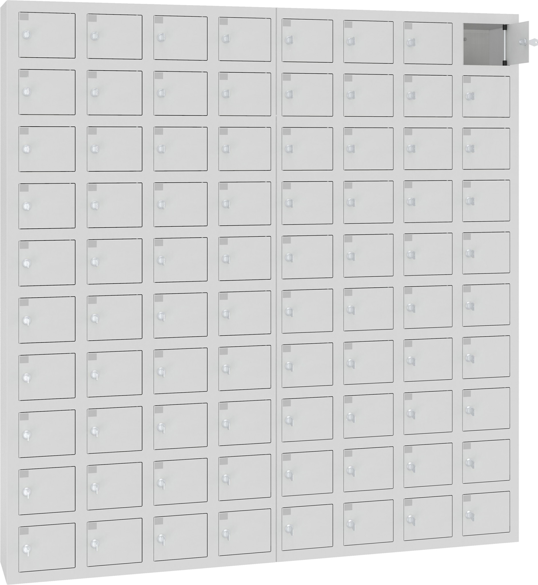 Wertsachen-/Mobiltelefonschrank mit 80 Fächern