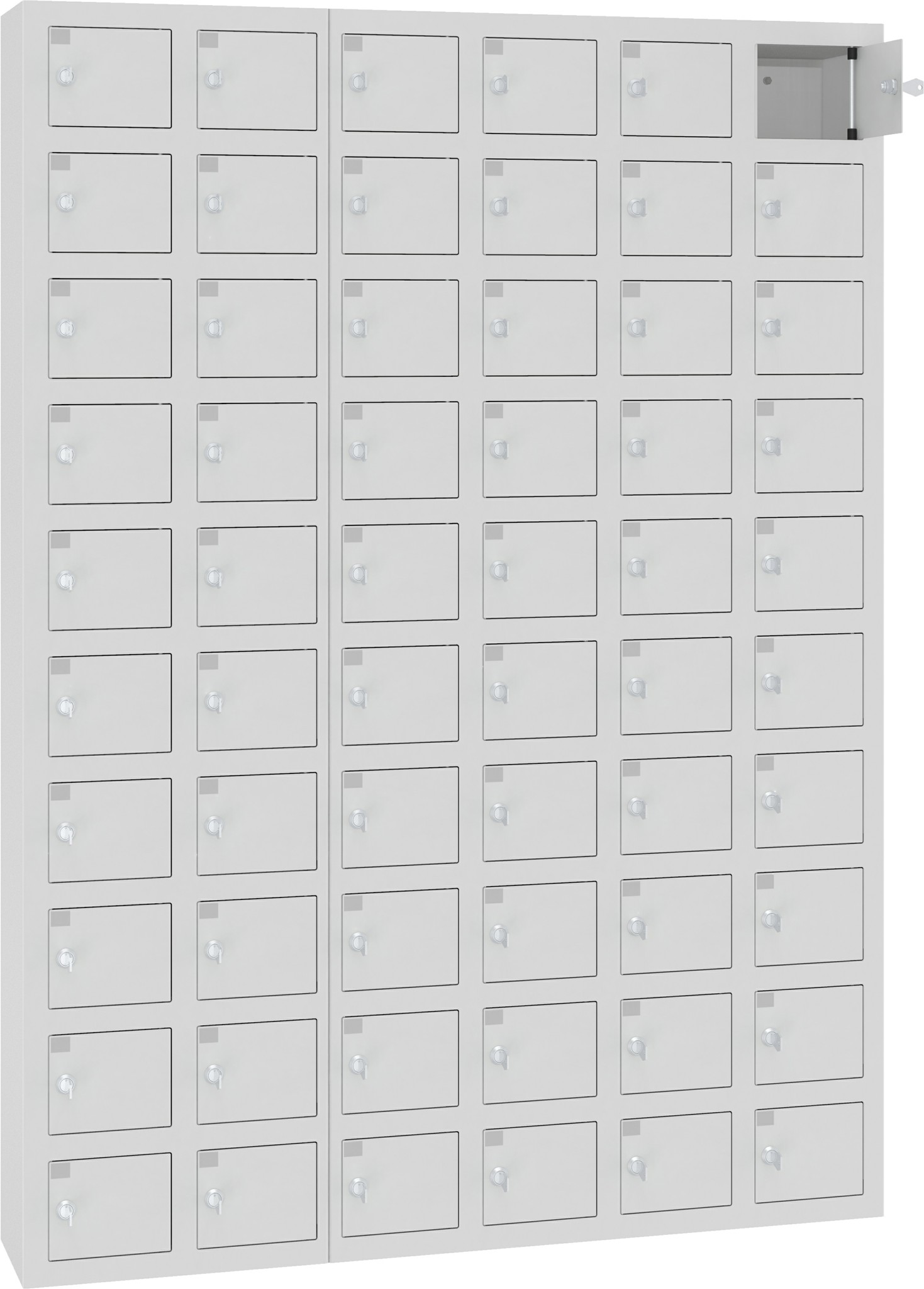 Wertsachen-/Mobiltelefonschrank mit 60 Fächern