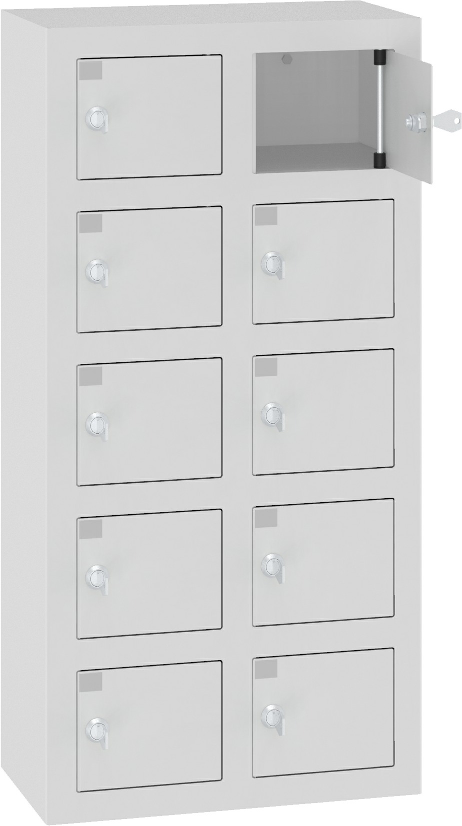 Wertsachen-/Mobiltelefonschrank mit 10 Fächern