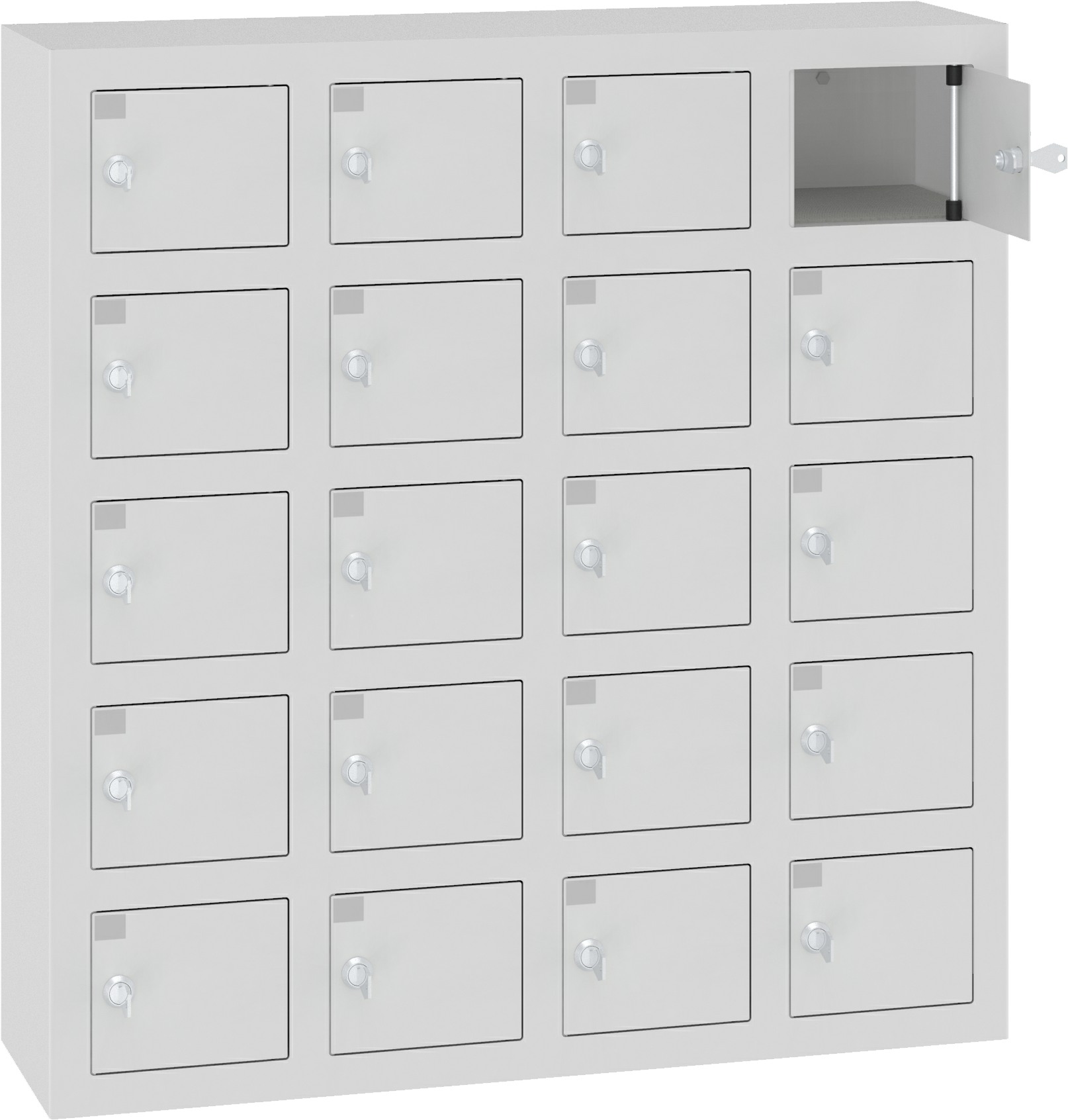 Wertsachen-/Mobiltelefonschrank mit 20 Fächern