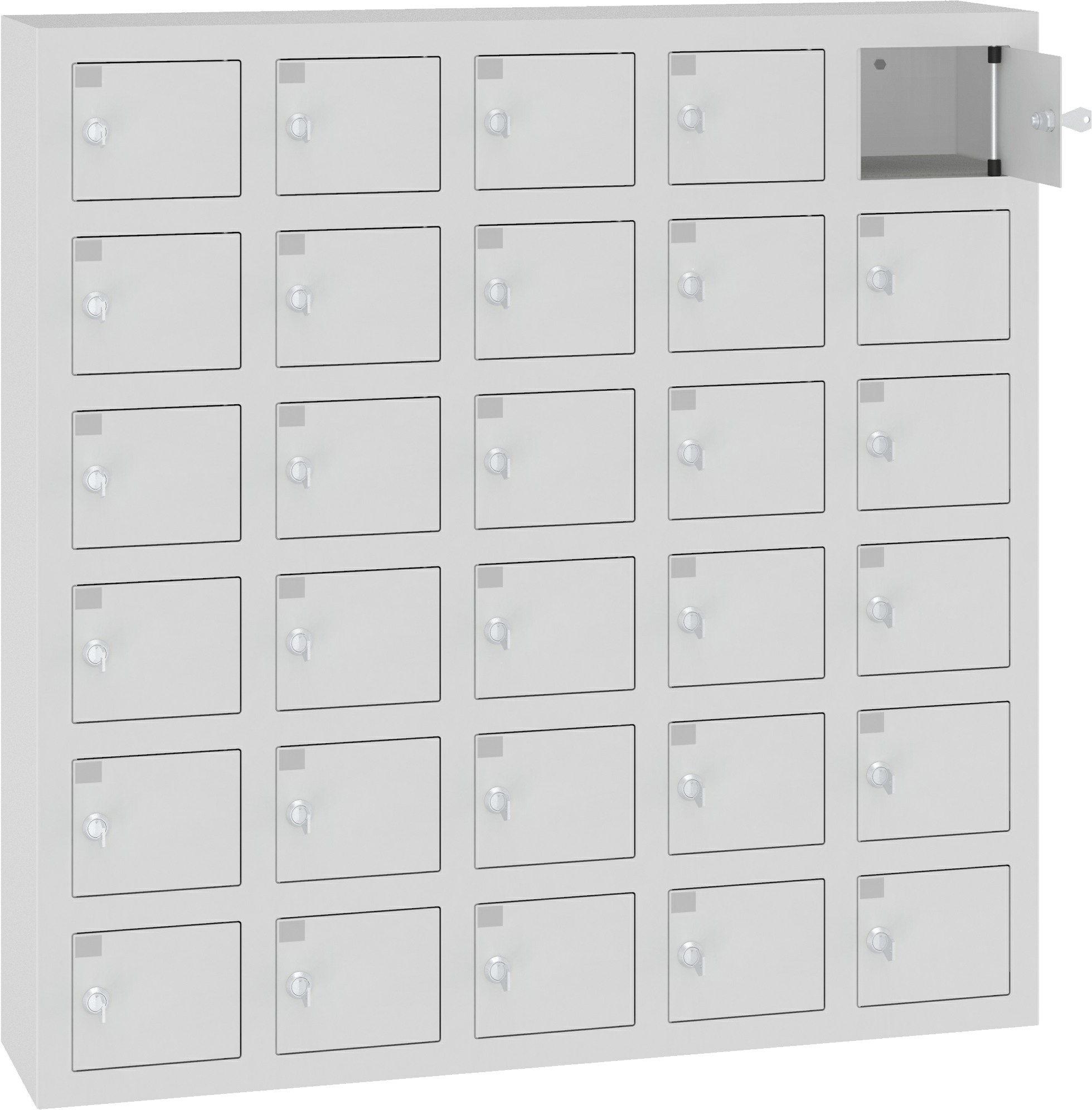 Wertsachen-/Mobiltelefonschrank mit 30 Fächern