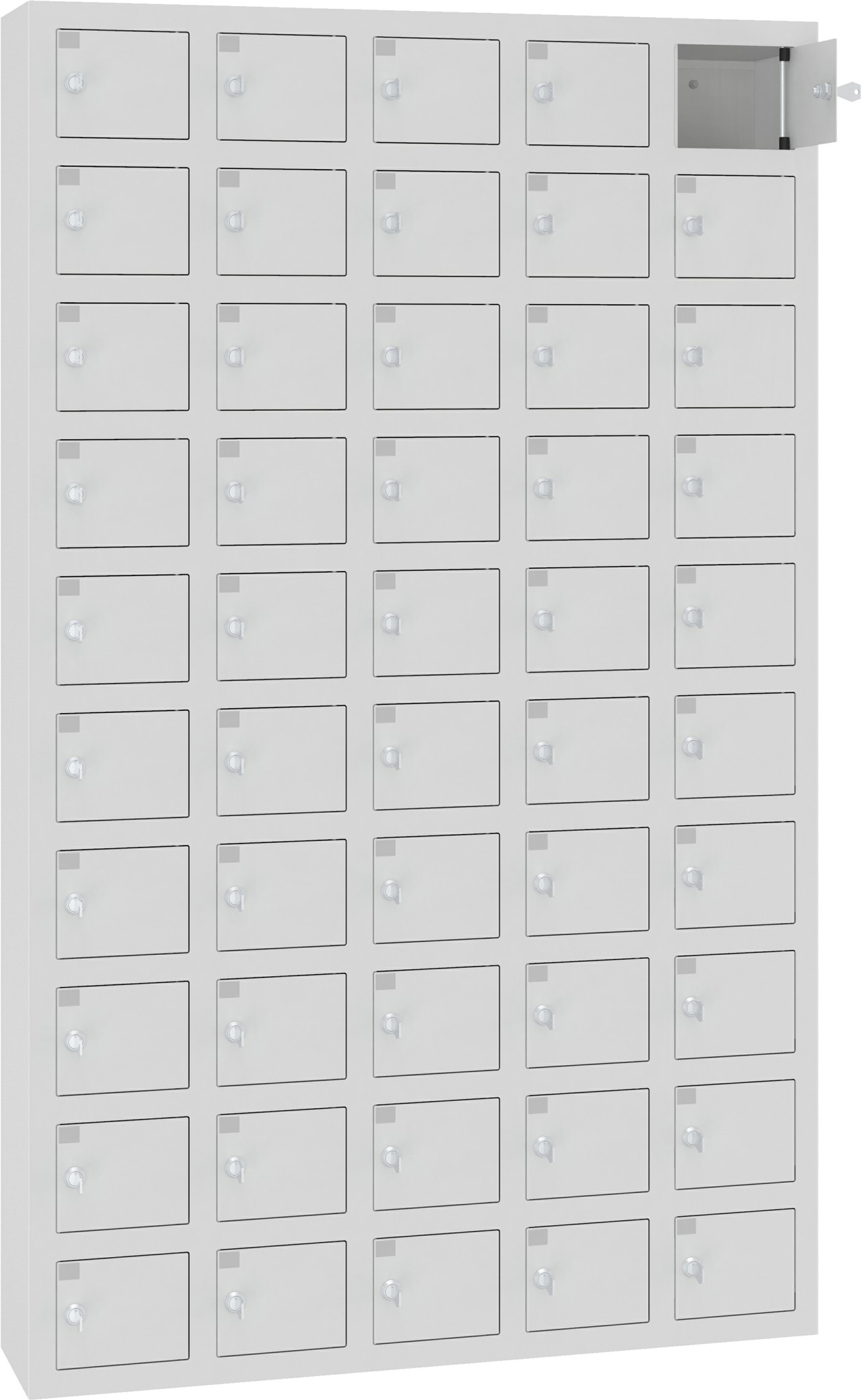 Wertsachen-/Mobiltelefonschrank mit 50 Fächern