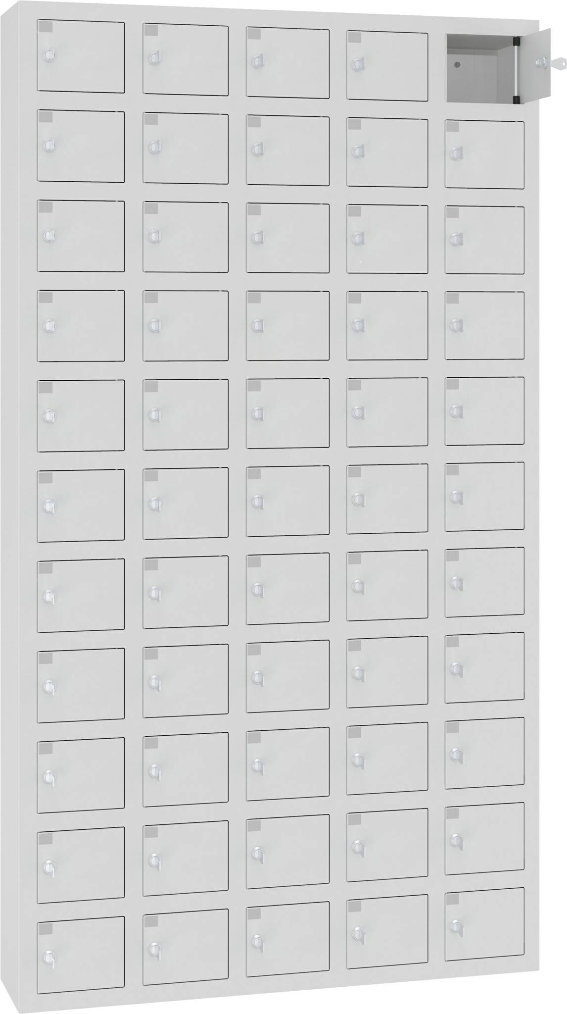 Wertsachen-/Mobiltelefonschrank mit 55 Fächern