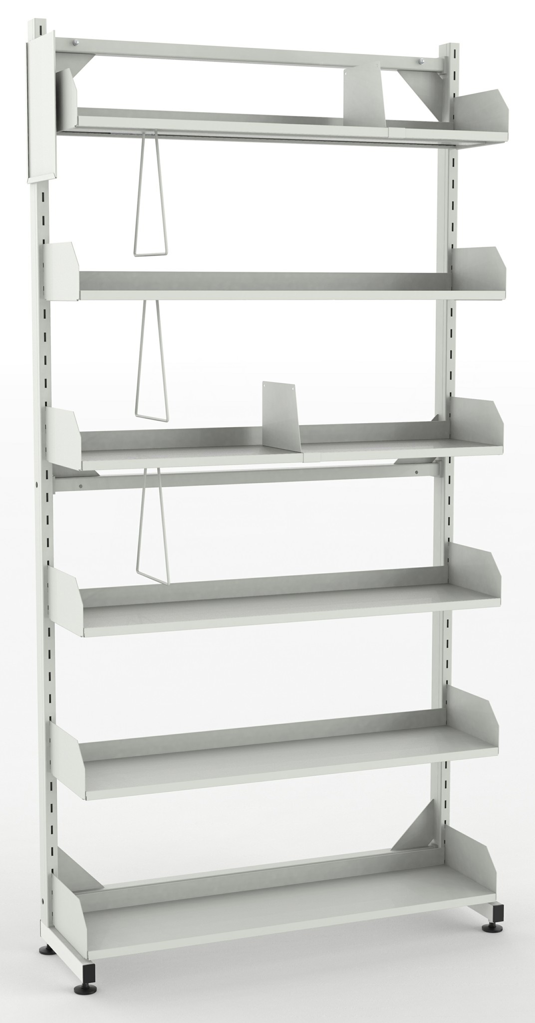 Büro- / Ordnerregal 2060x1030x310 mm HxBxT, RMB1