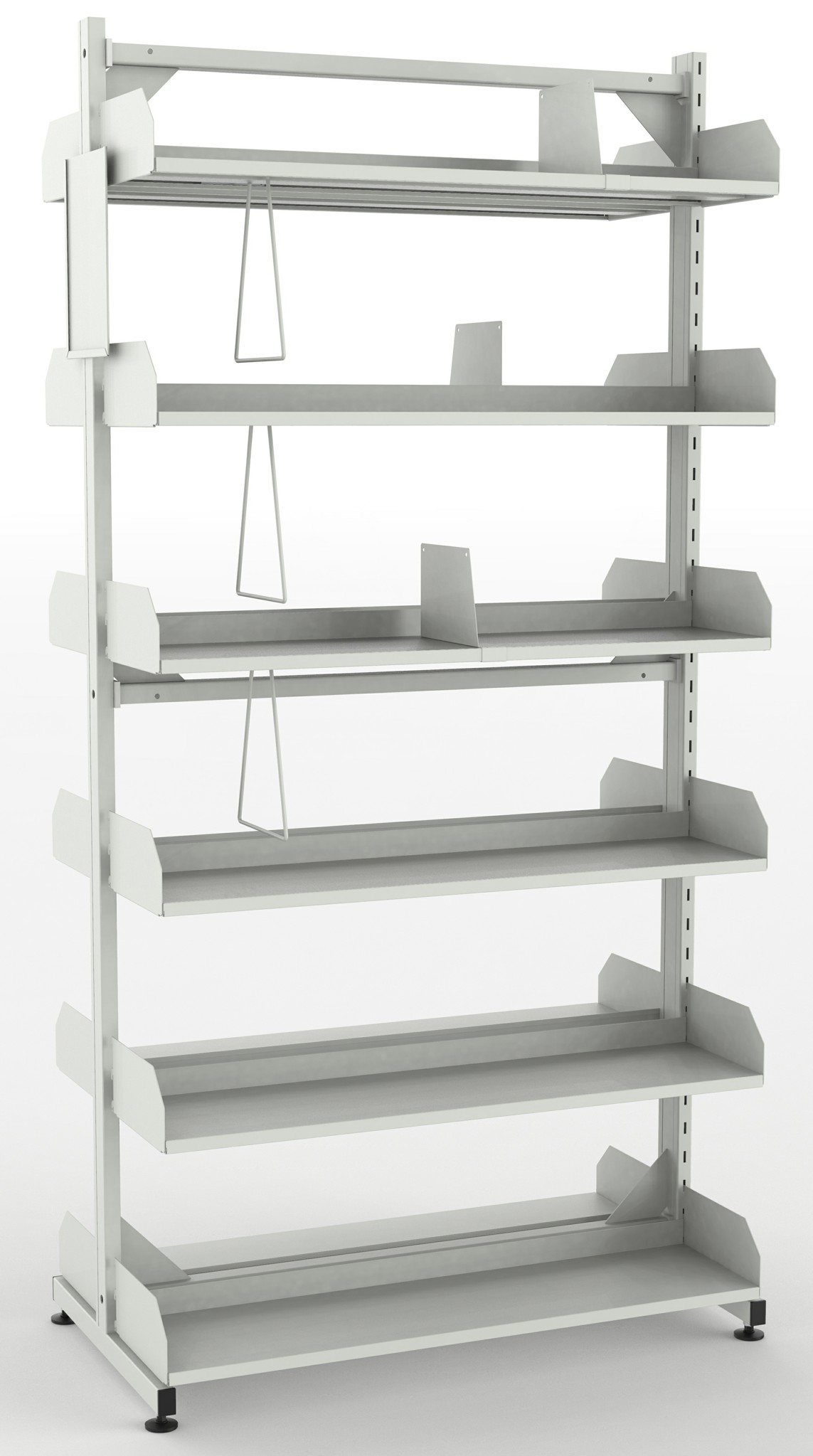 Büro- / Ordnerregal, 2060x1030x560 mm HxBxT, RMB 2