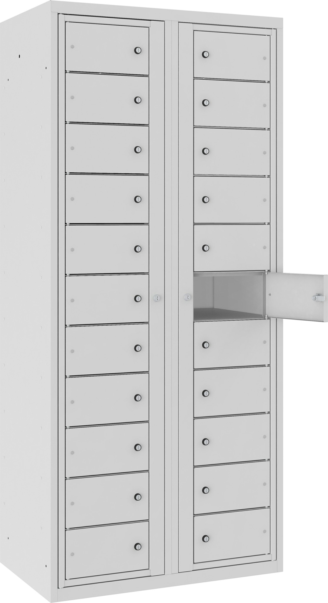 Wäscheverteilschrank mit 22 Fächern, Modell MKB2