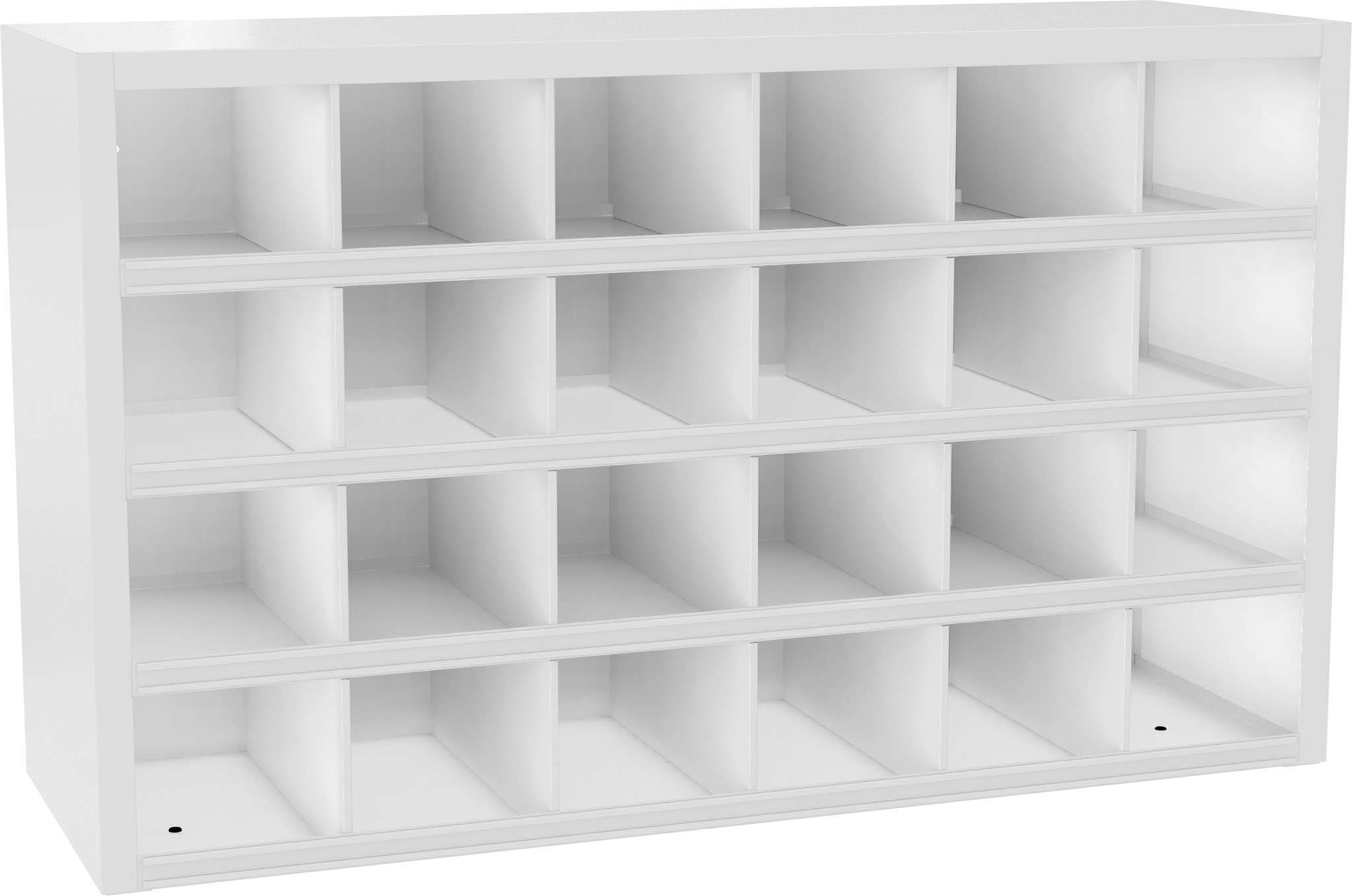 Fächerregal SFR 24/1, 900x1500x500 mm HxBxT