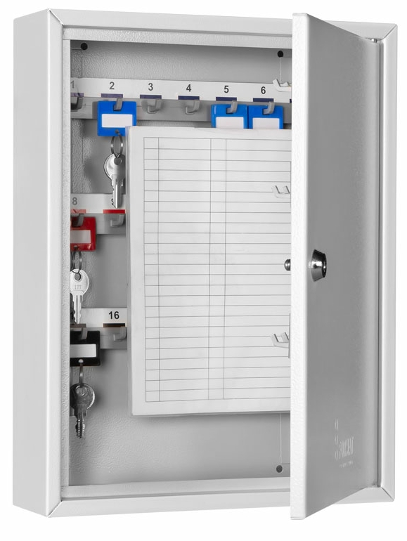Schlüsselschrank GW-S 42, Farbe RAL 7035
