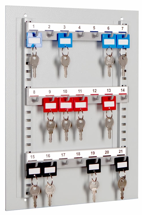 Hakenwand für Modell GW-WT21 für 21 Schlüssel