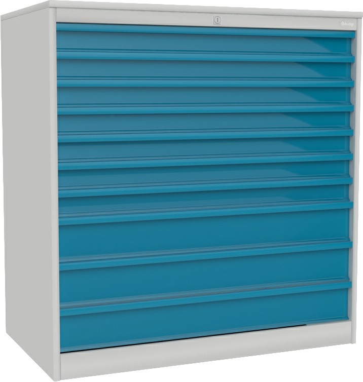 Schubladenschrank 1051x1000x585 mm HxBxT, Szw 305