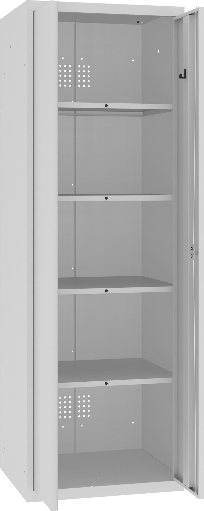 Garderobenschränke mit 4 fixen Fachböden