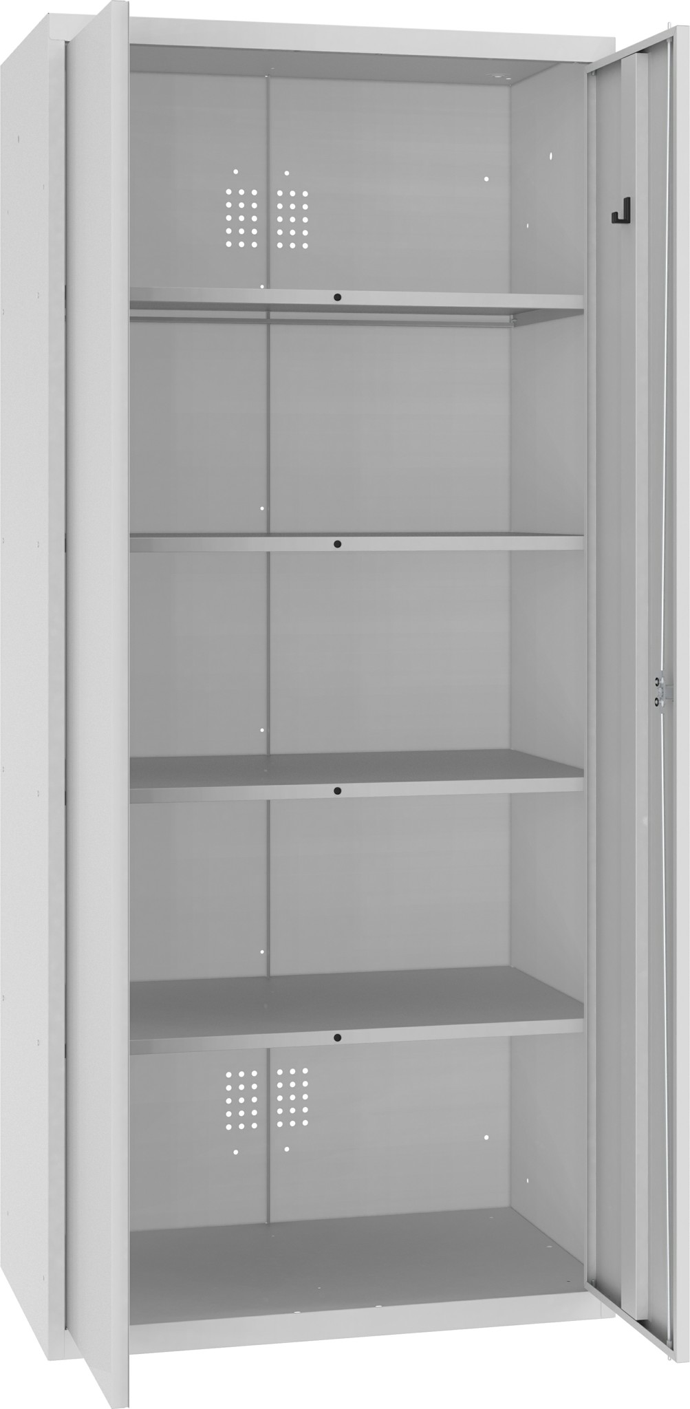 Garderoben- / Metallschrank 1800x800x500 mm HxBxT, MSU 80