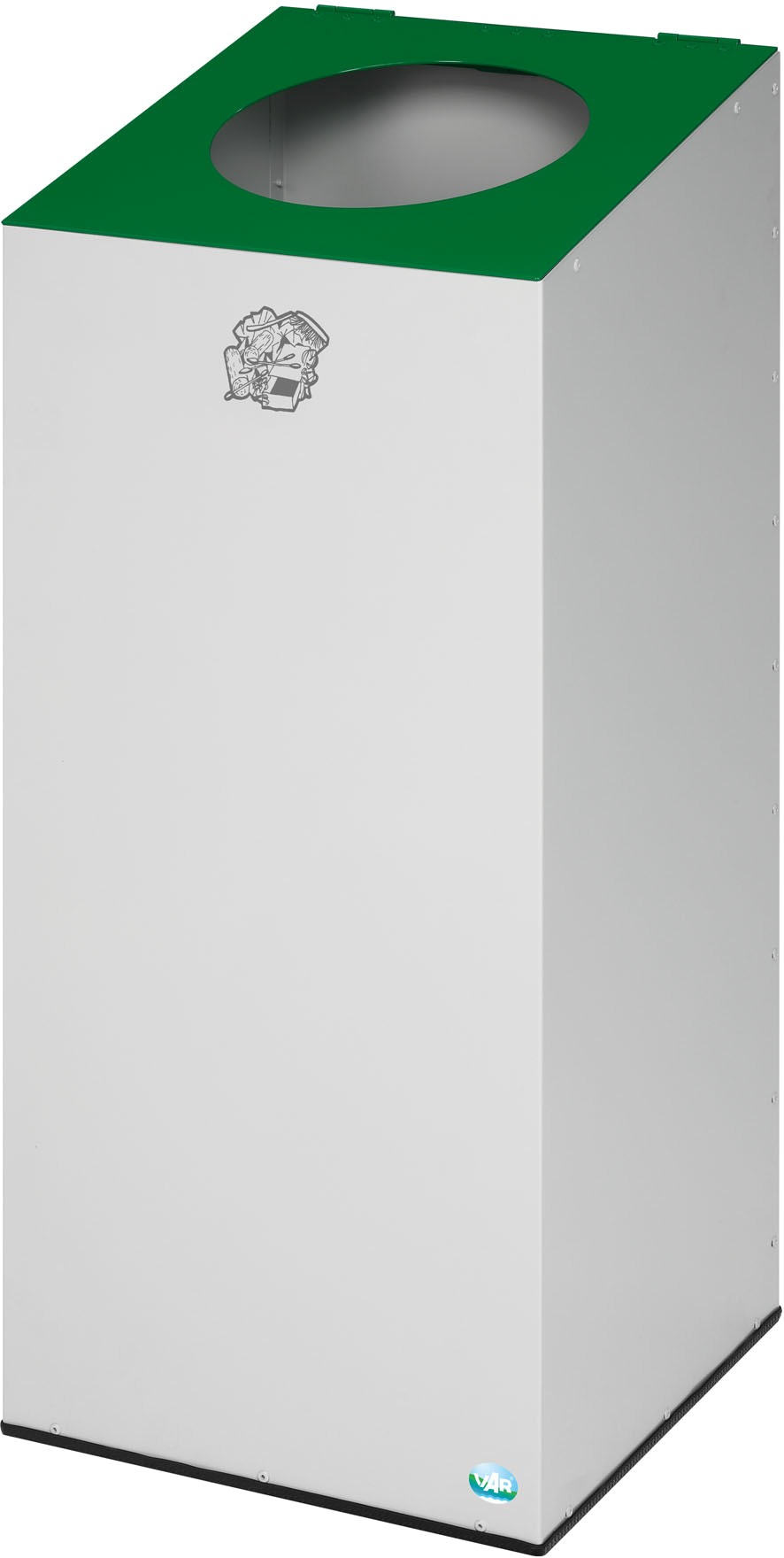 Wertstoffsammelgerät Modell WSG 38 smaragdgrün