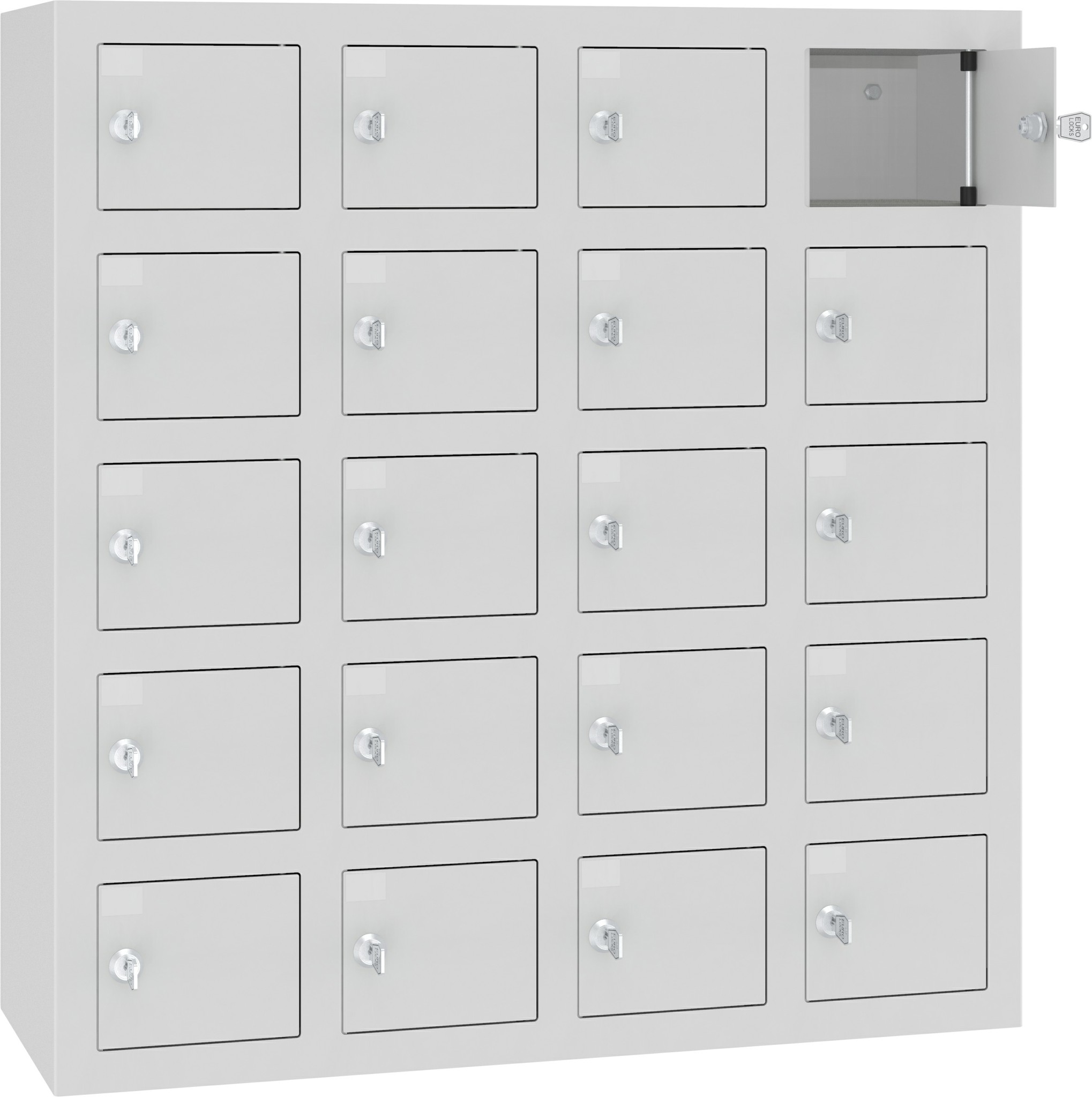 Wertsachen-/Mobiltelefonschrank mit 20 Fächern mit USB