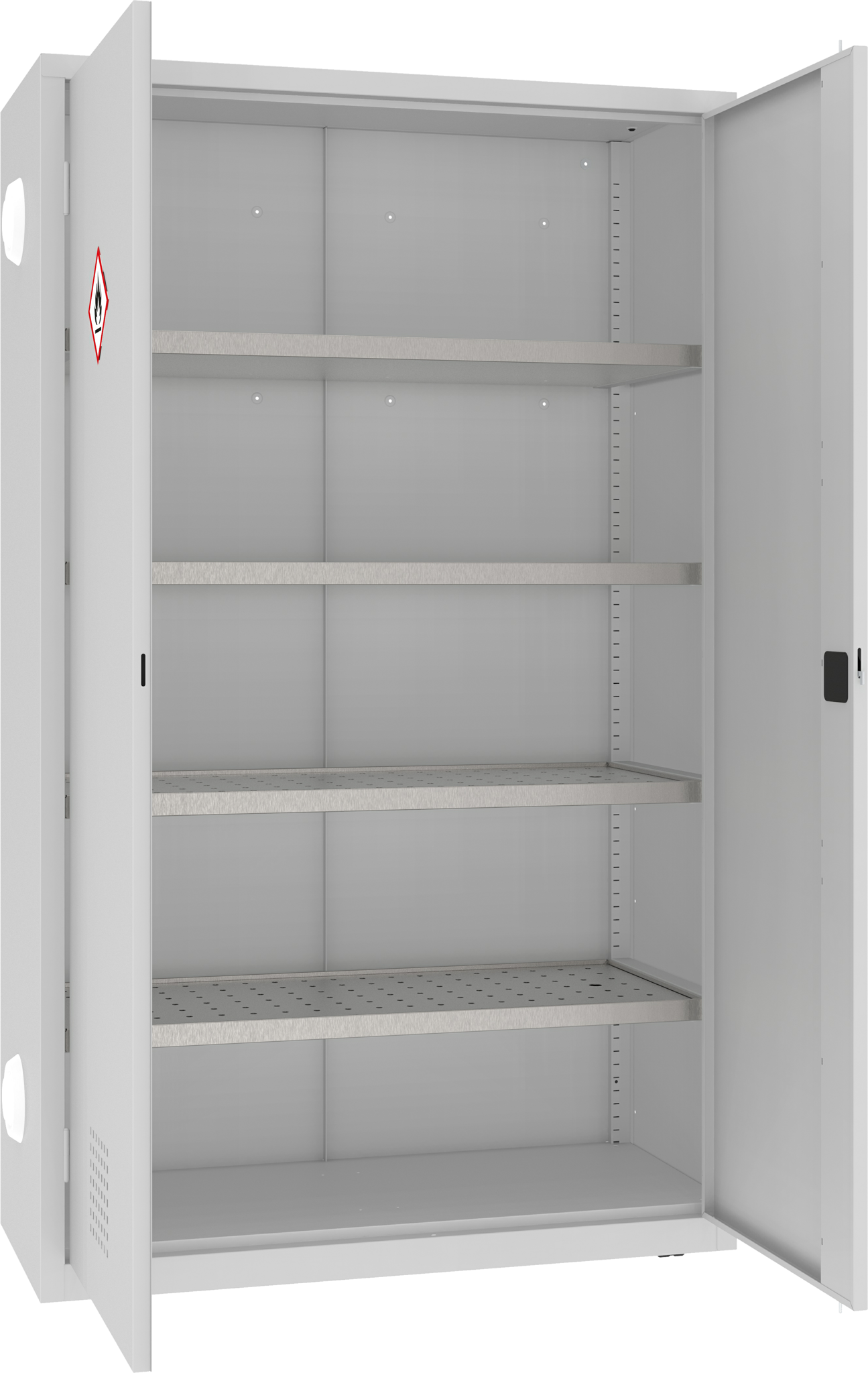 Chemikalienschrank, 1990x1200x500 mm HxBxT, MSW212/5-25pa