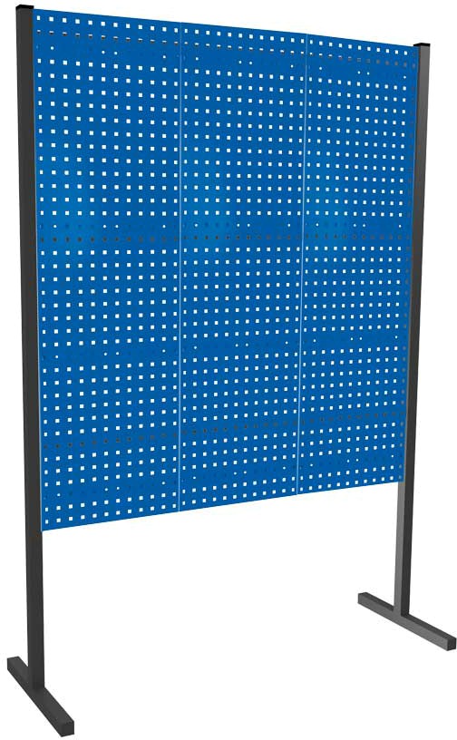 Trennwand mit Lochplatten, Einzelfeld, Länge 1500 mm