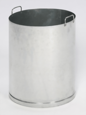 Inneneinsatz für Abfallsammler-Ascher-Kombination H 75 K, verzinkt
