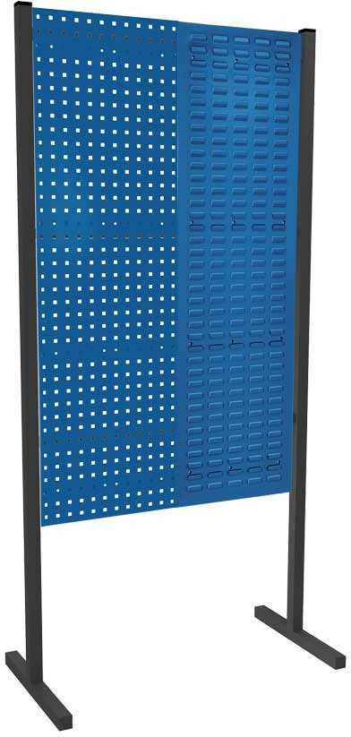 Werkzeugwand mit Loch- /Schlitzplatten, Einzelfeld, Länge 1000 mm