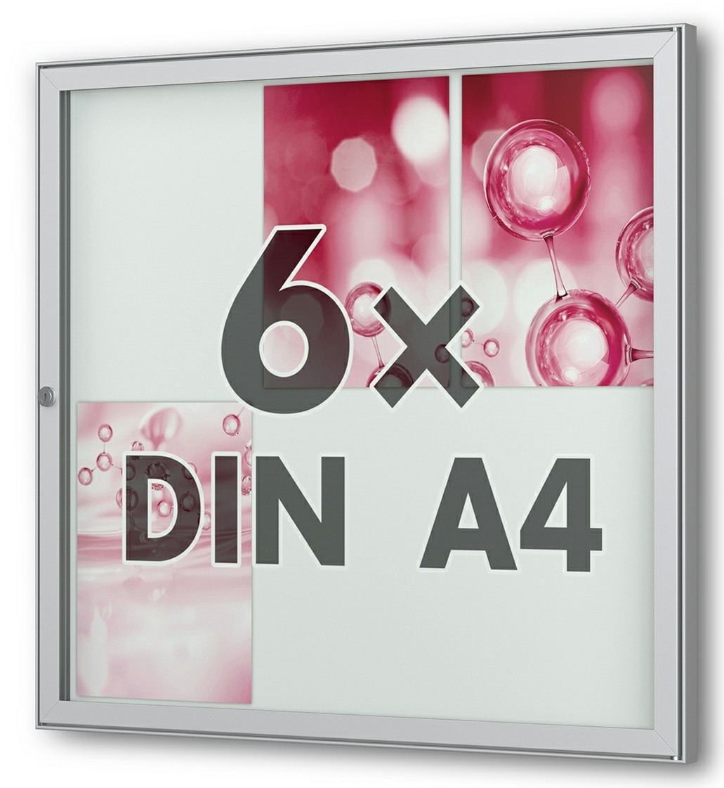 Schaukasten Tesus 690x660x30 mm BxHxT