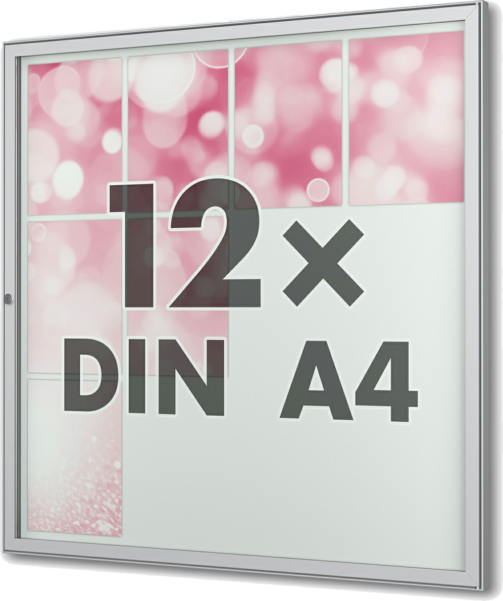 Schaukasten Tesus 905x960x30 mm BxHxT