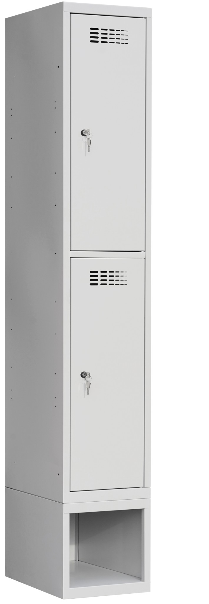 Garderobenschrank auf Schuhfach, 1 Abteil