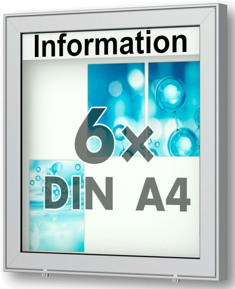 Schaukasten Planus 760x830x65 mm BxHxT