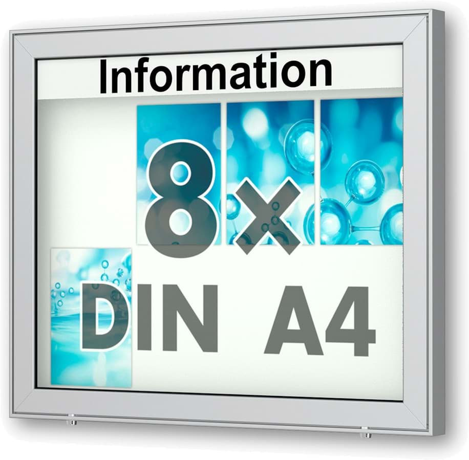 Schaukasten Planus 980x830x65 mm BxHxT