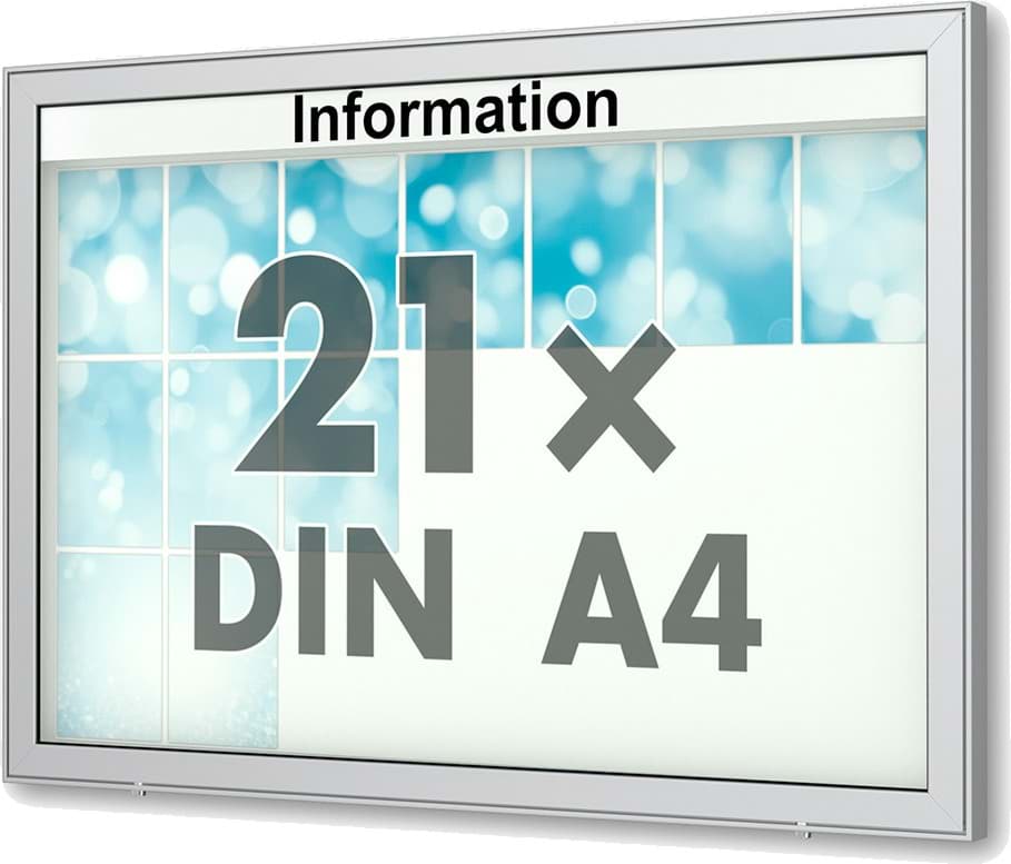 Schaukasten Planus 1600x1130x65 mm BxHxT