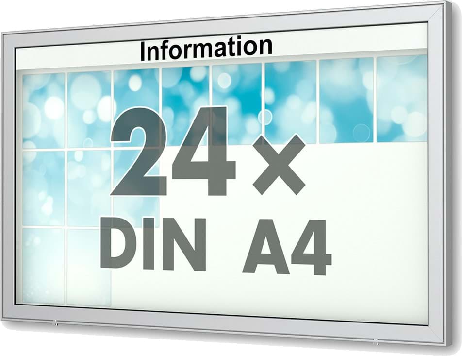 Schaukasten Planus 1810x1130x65 mm BxHxT