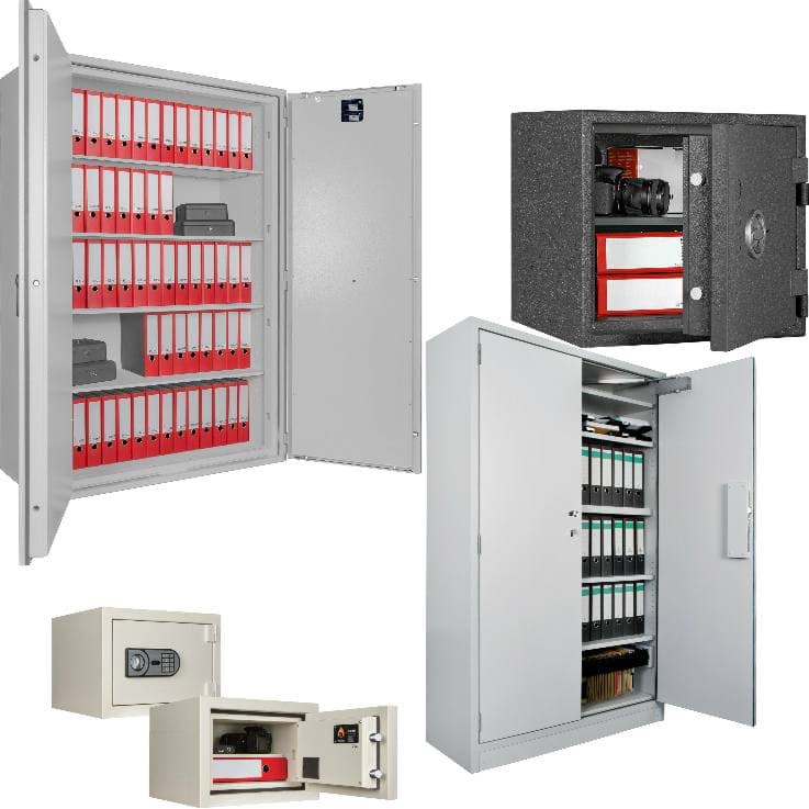 Brandschutzschränke 30 Minuten zertifiziert