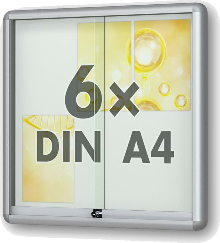 Schaukasten Moveo 735x720x50 mm BxHxT