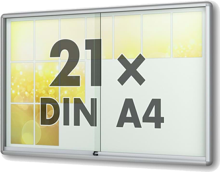 Schaukasten Moveo 1615x1030x50 mm BxHxT