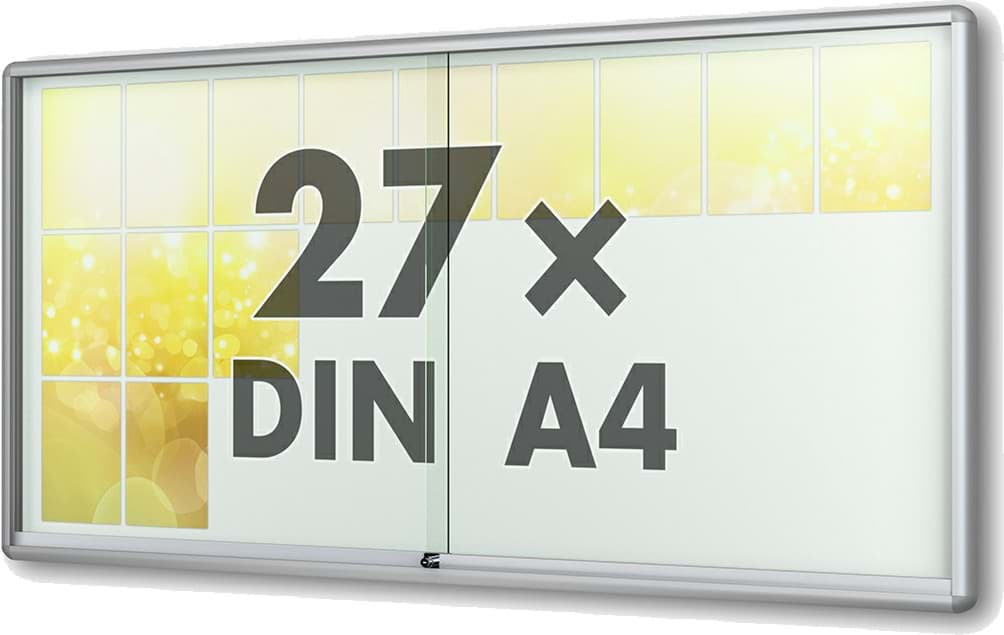 Schaukasten Moveo 2055x1030x50 mm BxHxT